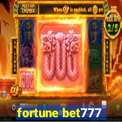 fortune bet777